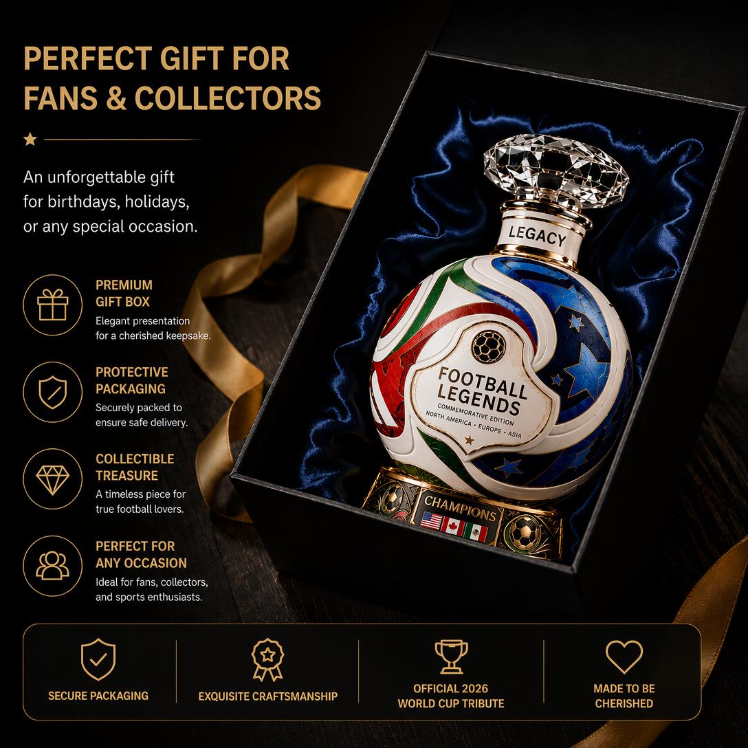 ⚽ Own the Glory: 2026 Match Ball Decanter – Heritage Edition💋