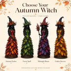 🧙‍♀️Enchanted Autumn Witch Figurine💋