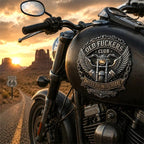 Old Fuckers Club – Miles of Mischief Motorcycle Emblem💋