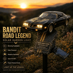 🏎️Bandit Road Legend Muscle Car Solar Garden Light💋