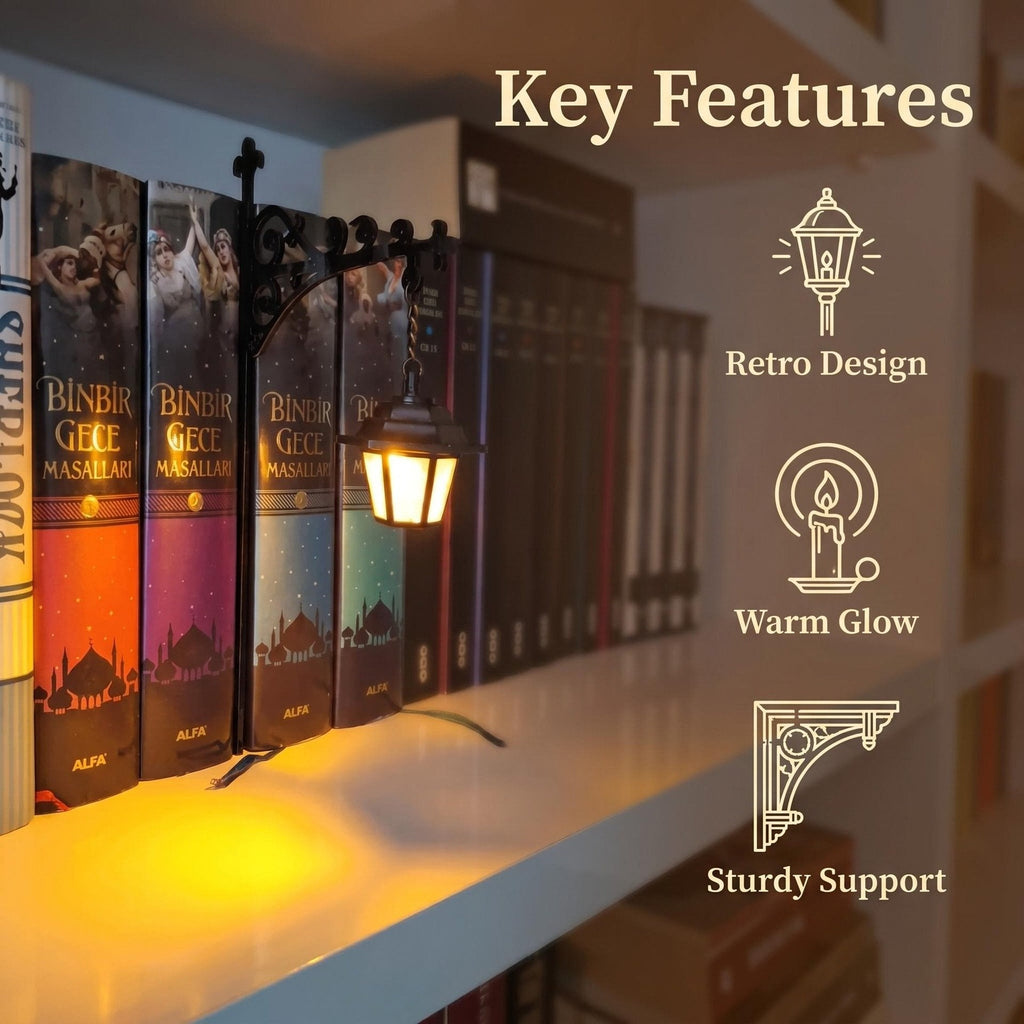 🔥Last Day 49% OFF-📚Library Lantern-Decorative Bookshelf Lighting💋