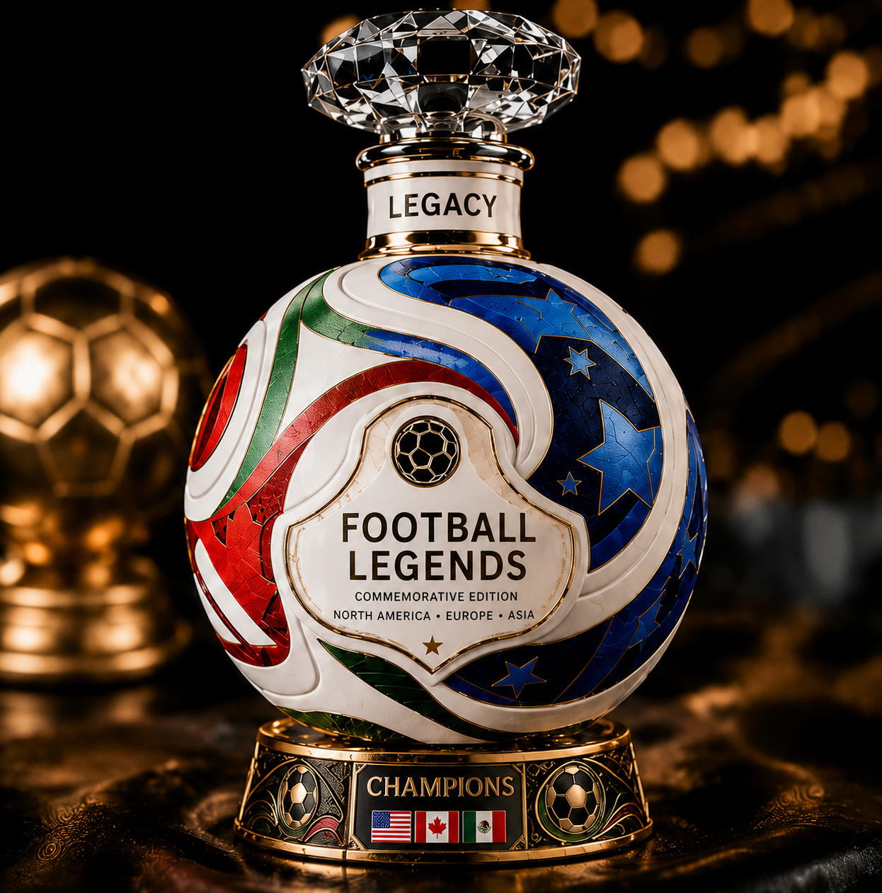 ⚽ Own the Glory: 2026 Match Ball Decanter – Heritage Edition💋