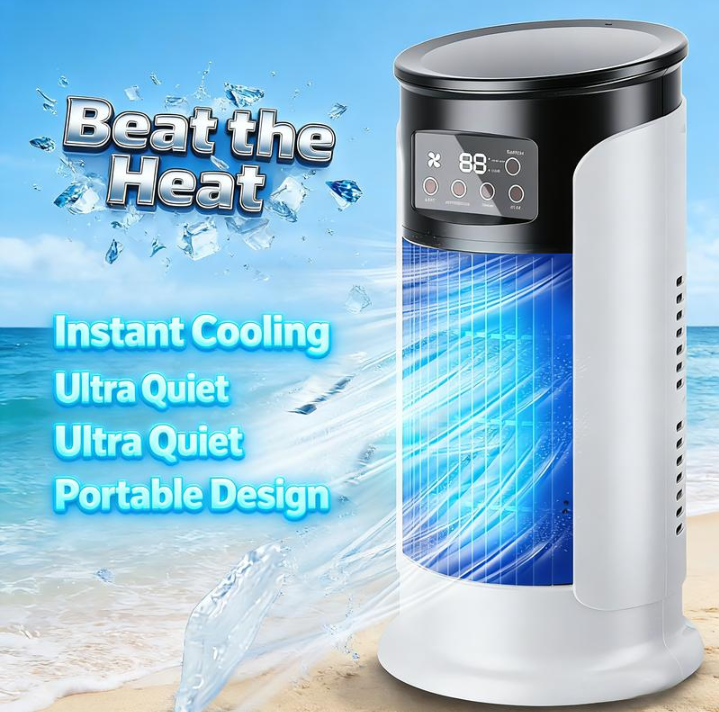 📢📢 50% OFF ❄️The quiet USB water cooler with 9 speed settings & RGB lighting For a limited time only – summer offer💋