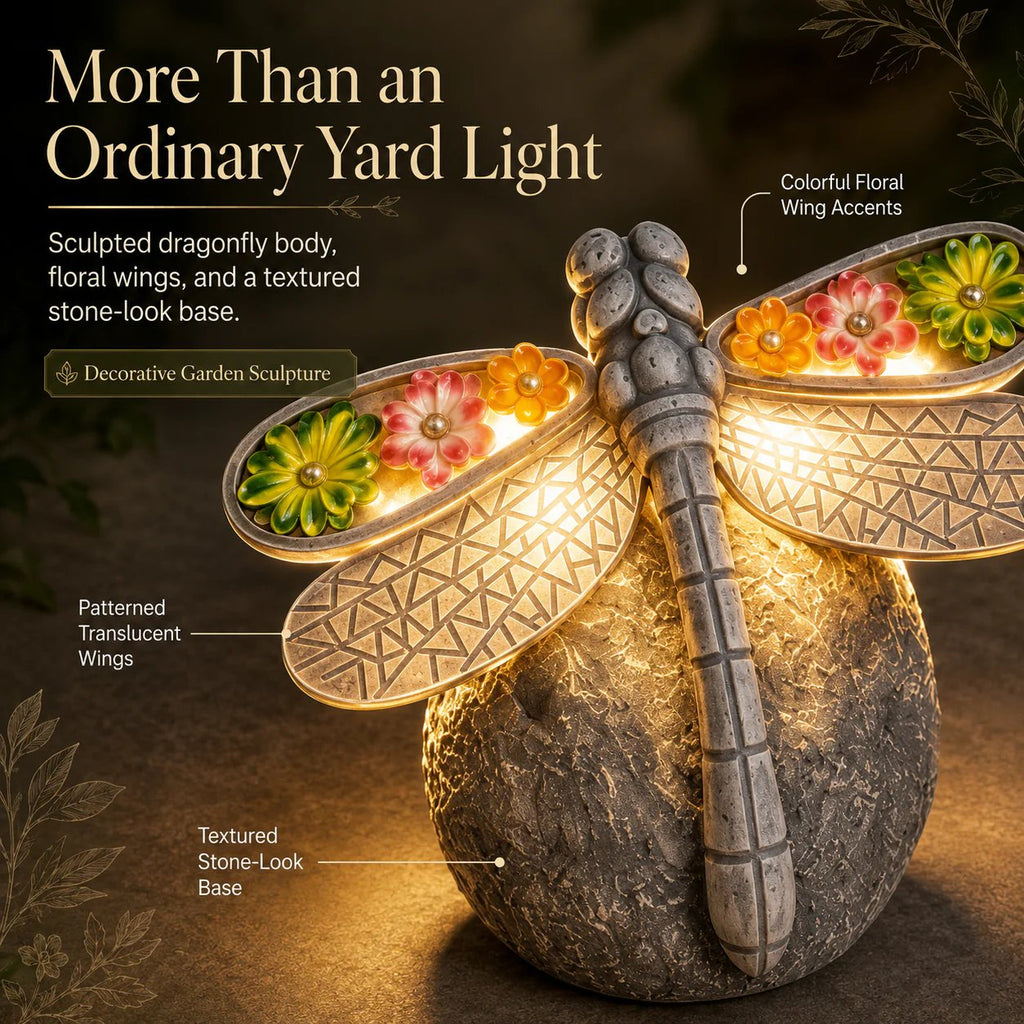 ✨Solar Dragonfly Garden Light Decor💋