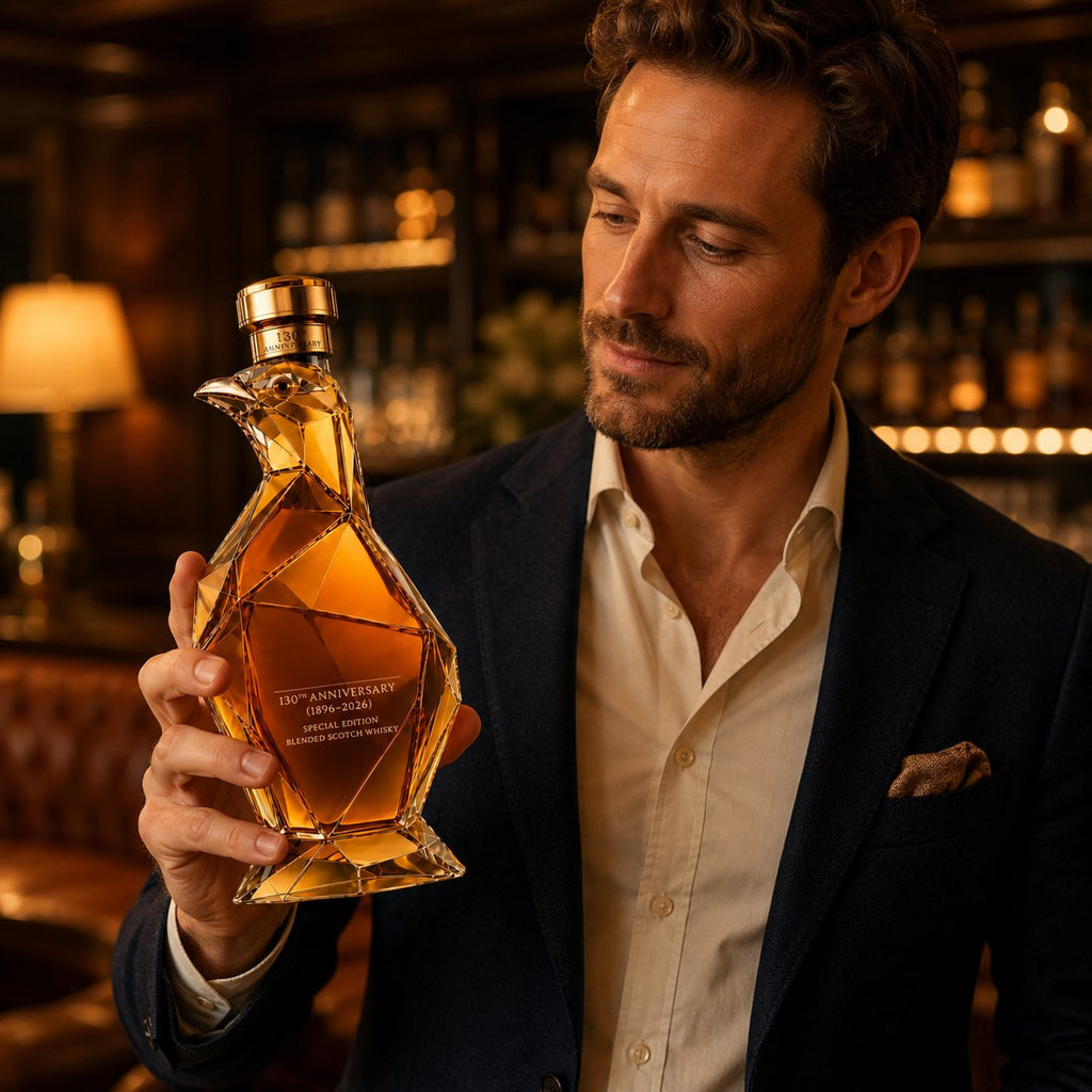The Famous Grouse 130th Anniversary Mascot Whiskey Bottle Decanter💋
