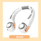 🥳2026 HOT SALE🥳💞50K+ SOLD!🍃 Neck Air Conditioner Fan – Ultra‑quiet, 360° rotating, 3 speeds. Hands‑free cooling, long battery. Summer essential! 🌬️💋